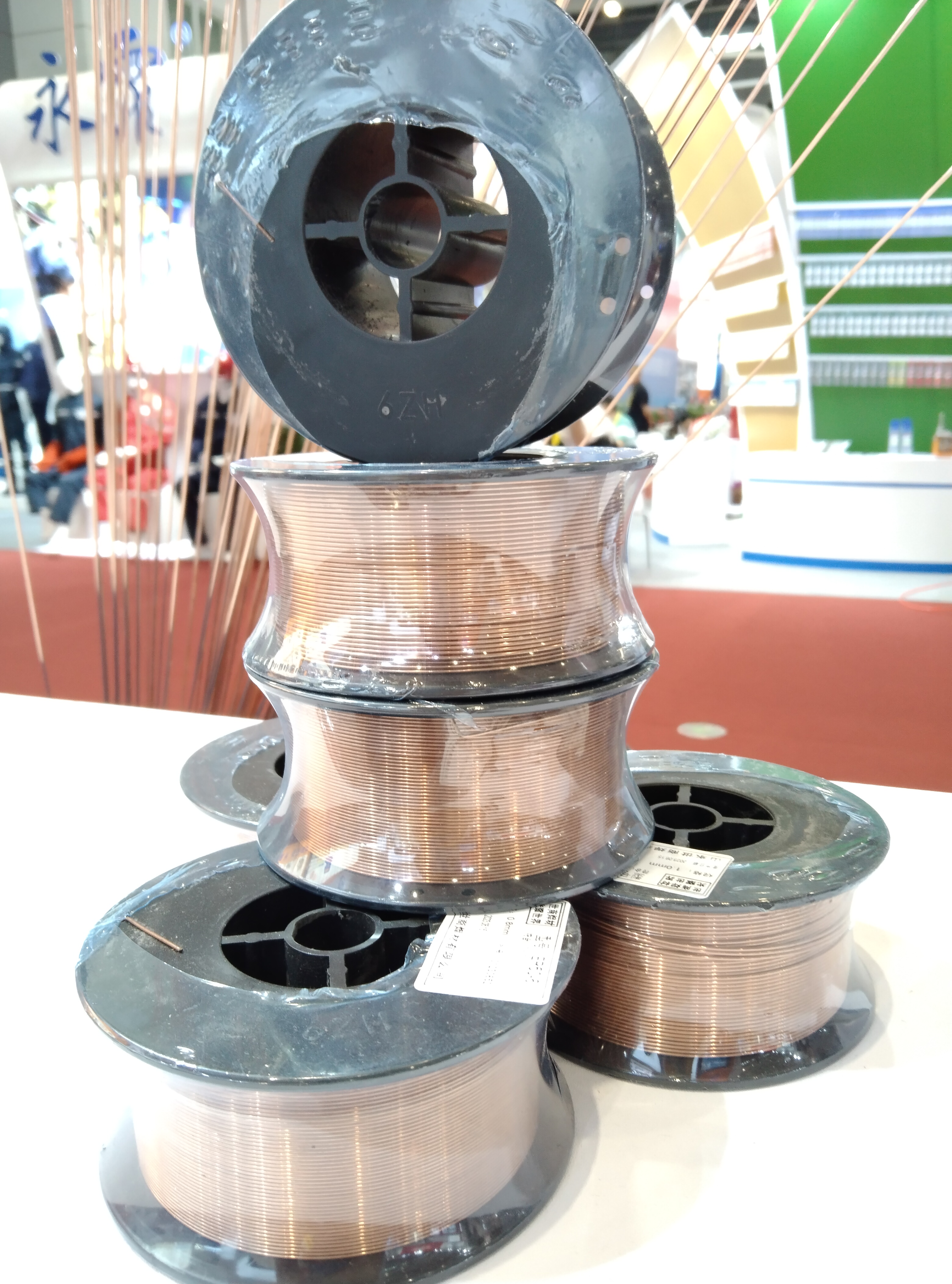 Bobina de 1kg ER70S-6 Hilo de soldadura macizo